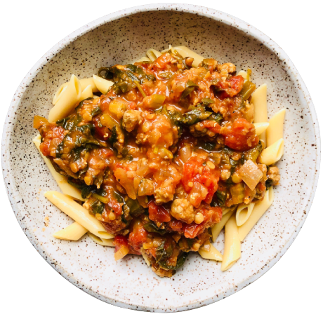 Hearty Plant-Based Penne Ragu